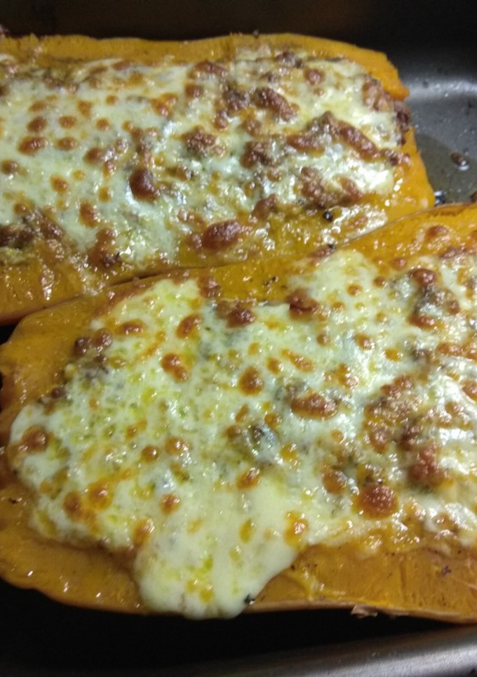 Una foto de Calabaza Rellena de carne