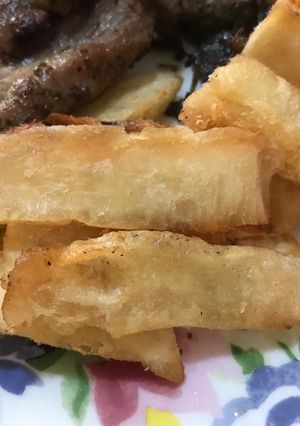 Una foto de Chips de yuca