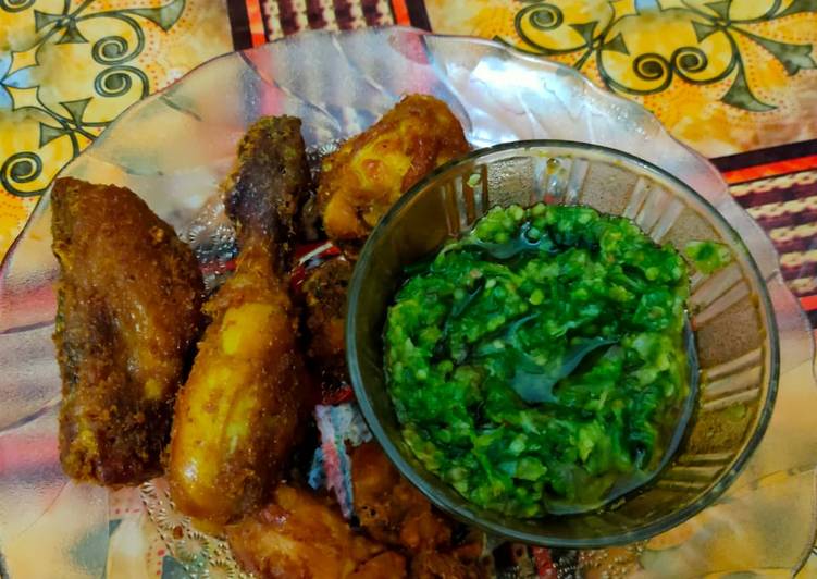 Langkah Mudah untuk Menyiapkan Ayam cabe ijo Anti Gagal