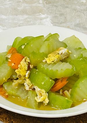 蛋香大黃瓜 的食譜成品照片
