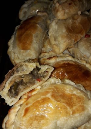 Una foto de Empanadas de vegetales salteados