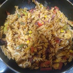 A picture of Mix Sauce Pasta.
