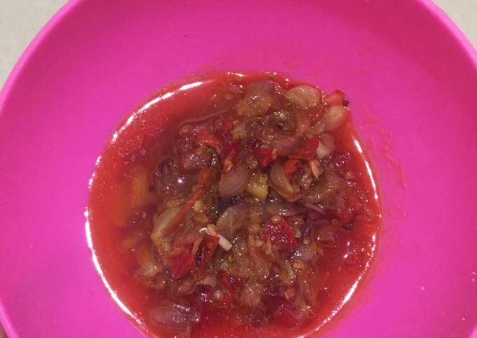 Resep sambal bawang bu rudy