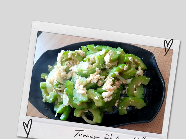 Langkah Gampang Membikin Resep Tumis Pare Telur yang Sempurna Anti Ribet, Sempurna