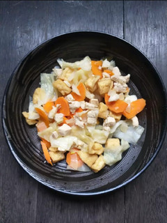 Foto resep Cah Ayam Wortel Tahu