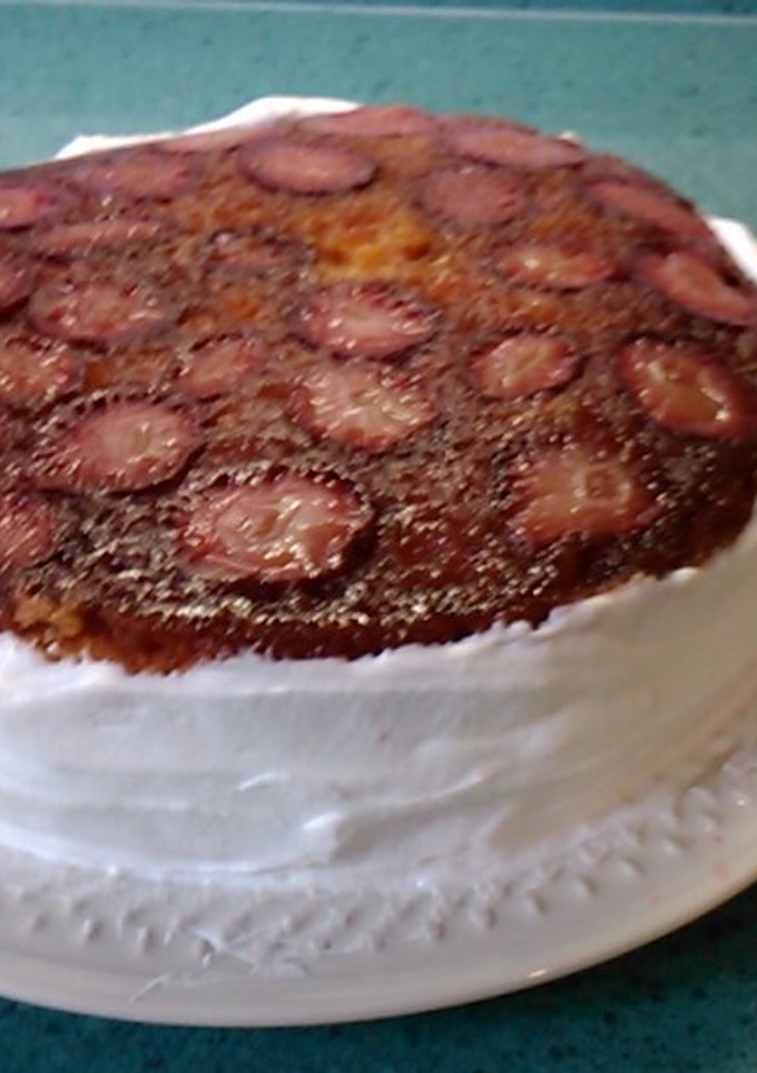 Una foto de Tarta de fresas