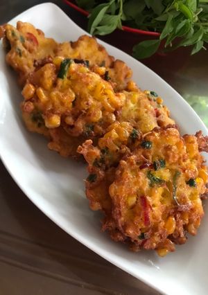 Foto resep Bakwan jagung renyah~