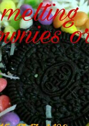 Foto resep Cheescake melting brownies oreo