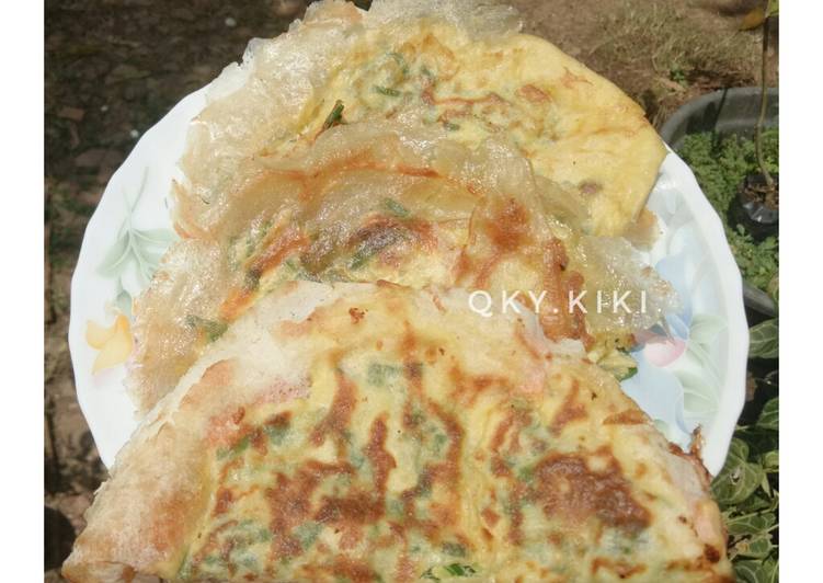 Bagaimana mengolah Martabak Telor Mini, Bikin Ngiler