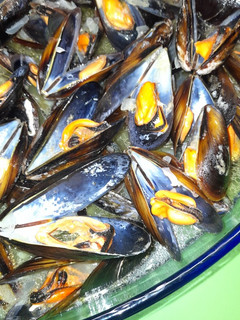 Una foto de Mejillones al cava