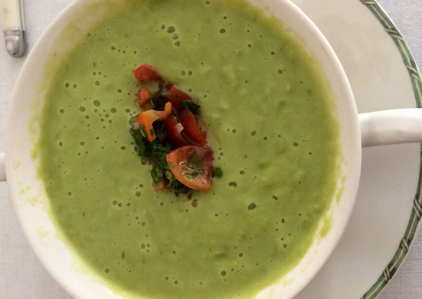 Crema de arvejas (facilísima)