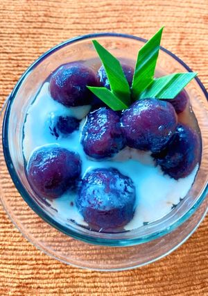 Foto resep Bubur Candil Ubi Ungu