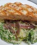 Salmon Caesar Salad