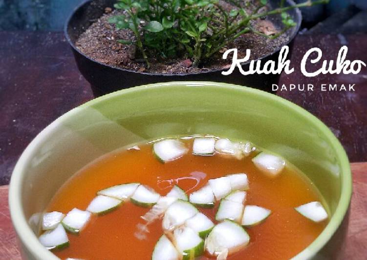 Resep Kuah Cuko, Menggugah Selera