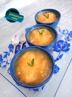 عکسی از دستور فالوده کمبزه وانیلی