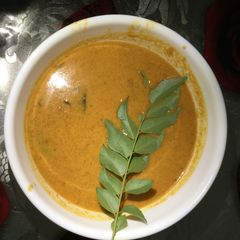 A picture of Dry fish curry.