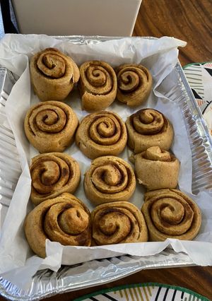 A picture of Heathy Cinnamon Rolls.