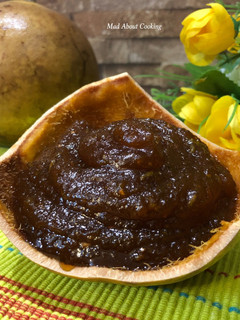 A picture of Woodapple Jaggery Chutney – Summer Special Recipe.