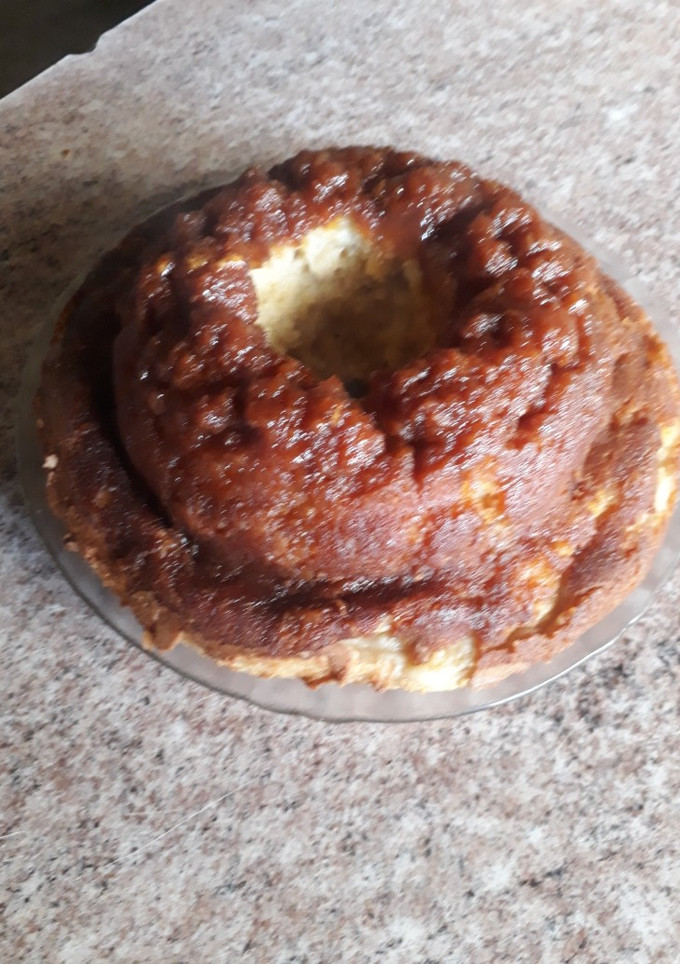Una foto de Budín de pan súper fácil y económico