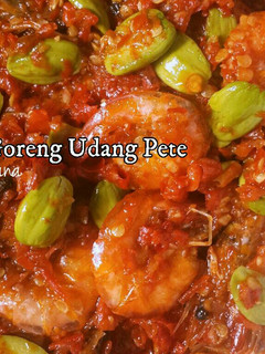 Foto resep Sambal goreng udang pete