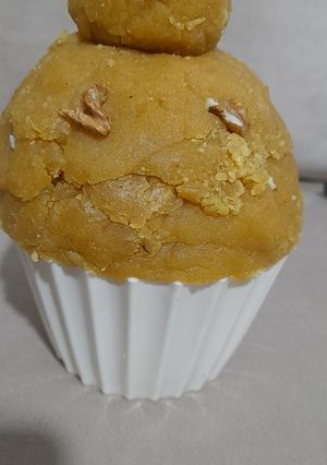 عکسی از دستور حلوا زعفرونی😍👻