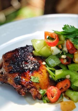 Foto resep Ayam bakar sambal dabu dabu khas manado