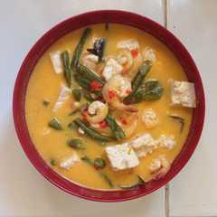 รูปของ Santan Tahu Udang Kacang Panjang Sedaappp