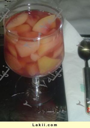 صورة لوصفة كونبوت الخوخ