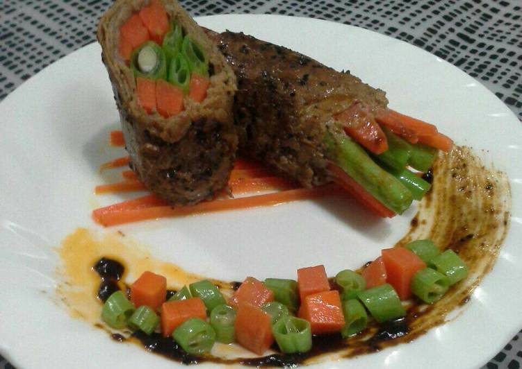 Cara Bikin Beef Roll (Daging Gulung) Anti Gagal