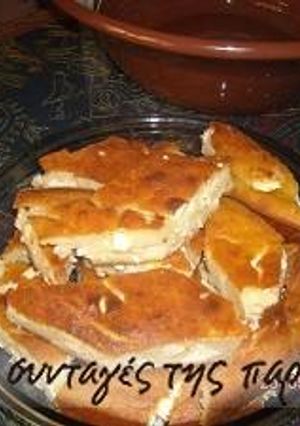 A picture of Cheese pie without filo.