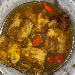 A picture of Semur Tahu.