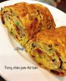 Trứng chiên pate thịt băm