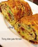 Trứng chiên pate thịt băm