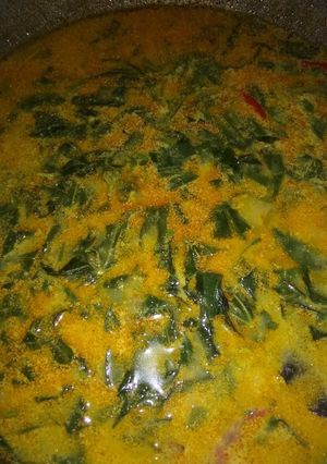 Foto resep Gulai daun singkong