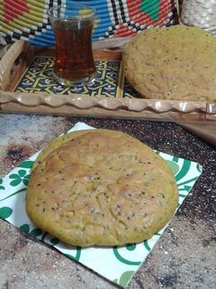 صورة لوصفة الاخبز الاصفر ((أقراص العيد))