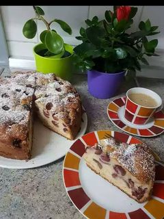صورة لوصفة 🍰🍒 كيكة بالكرز🍰🍒