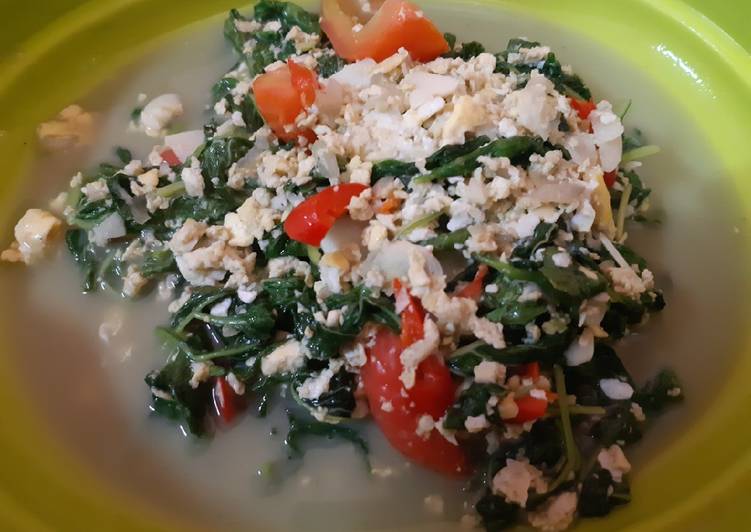 Resep Tumis Bayam Telur Anti Gagal