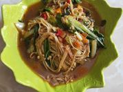 Gambar tumis jamur enoki