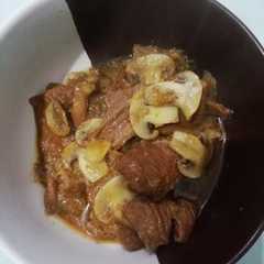 รูปของ Bistik daging jamur