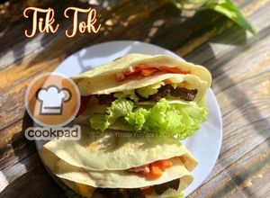 Gambar Tortilla Wrap Simple Tik Tok