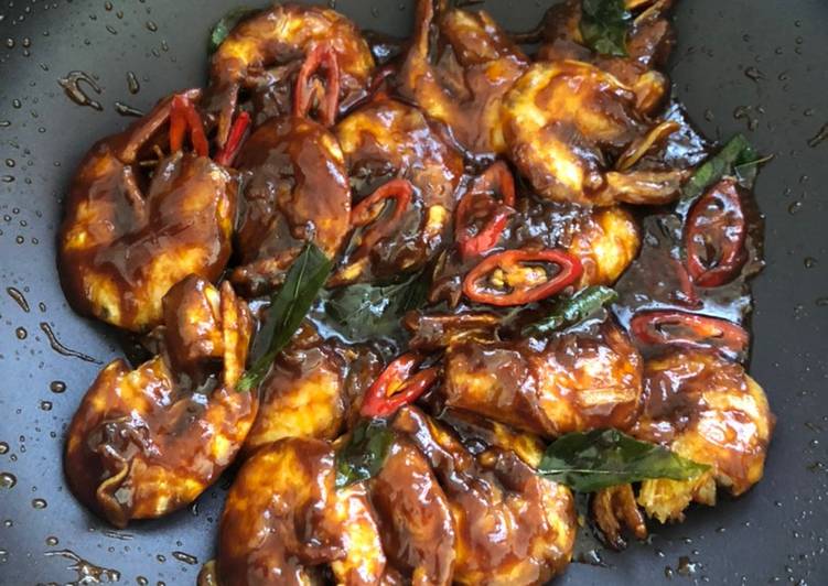Resepi Udang Kam Heong 🍤 yang Praktis