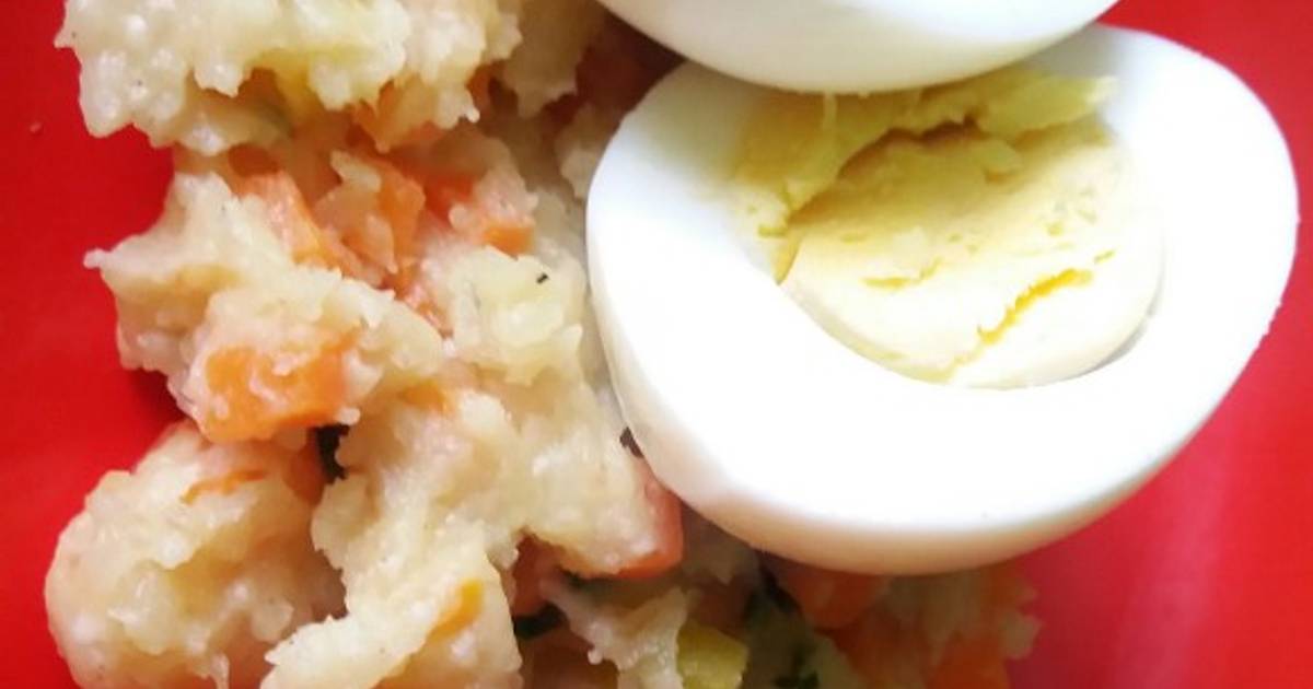 Resep Mashed potato with egg (menu diet) oleh Cynthia AP - Cookpad