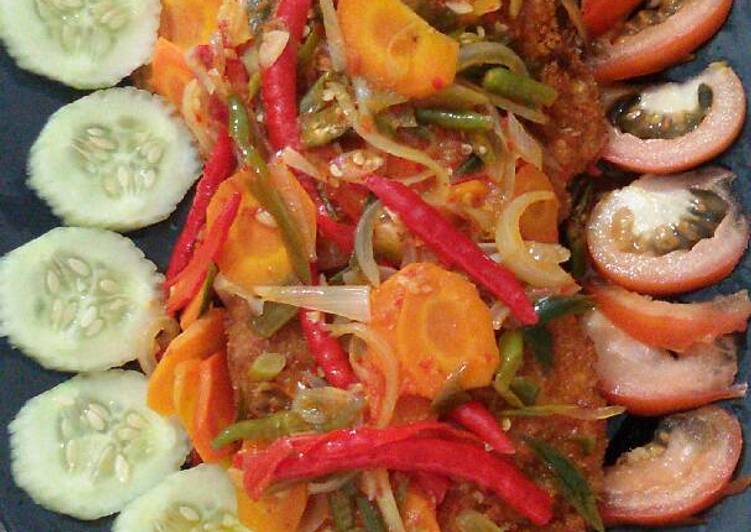 Resep Gurame Asam Pedas oleh yovira nasution - Cookpad