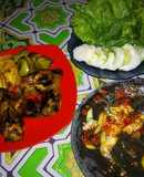 Ayam bakar madu teflon sambal mangga.. no ribet