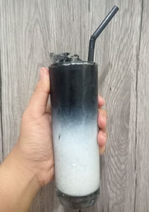 Foto resep Ice charcoal latte