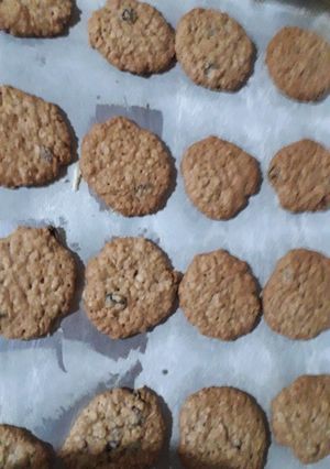 Una foto de Galletitas de avena y pasas