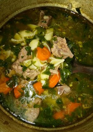 Foto resep Sop daging ala mak duo barby 😋