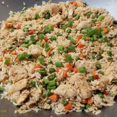 A picture of Chicken Fried Rice.