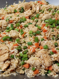A picture of Chicken Fried Rice.