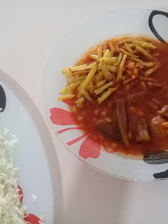 عکسی از دستور خورشت بامیه